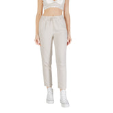 Only Bicolor Linen Casual Pants